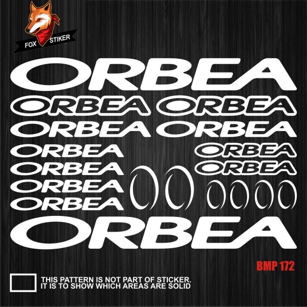 Bicycle Frame Decal Stickers  OEBEA-02